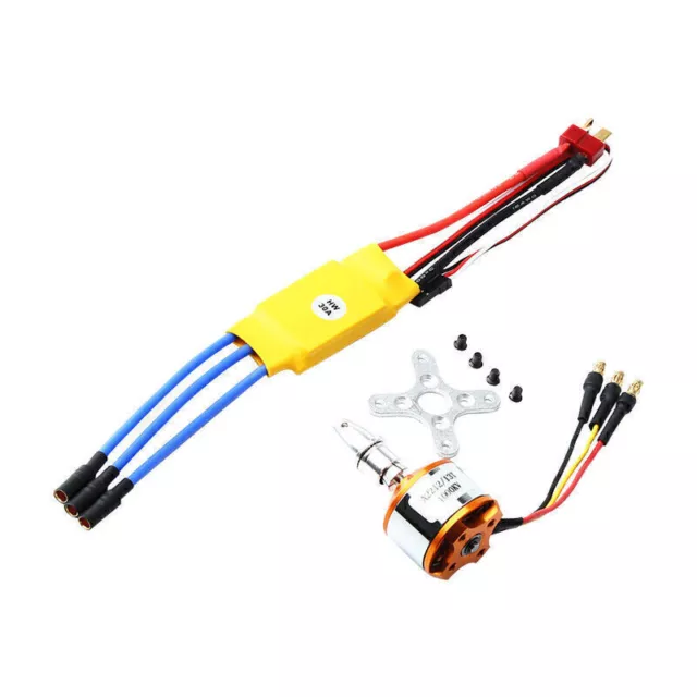 XXS A2212 1000/1400/2200KV Brushless Motor 30A ESC Combo für RC Fixed Wing Plane