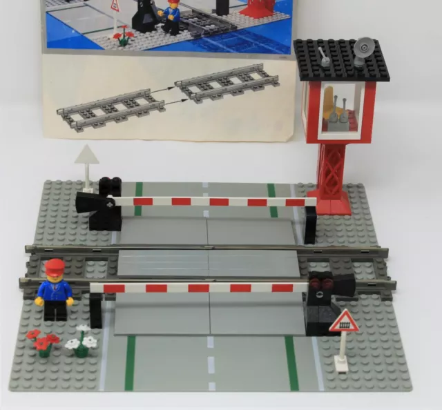 G Ernæring dump LEGO - 4539 - Manual Level Crossing - Train: 9V & Instructions EUR 58,05 -  PicClick IT