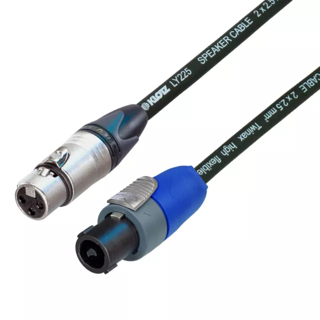 Xlr to speakon cable cheap