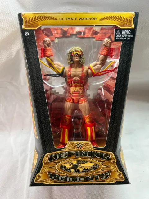 WWE WWF Wrestling Defining Moments ULTIMATE WARRIOR Action Figure - New In Box