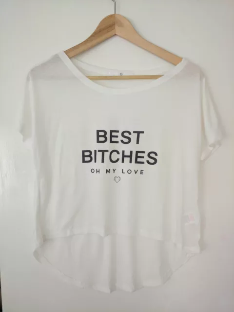 Camiseta Top Asos Oh My Love Talla Única Calce Relajado Estampado Gráfico Talla Única