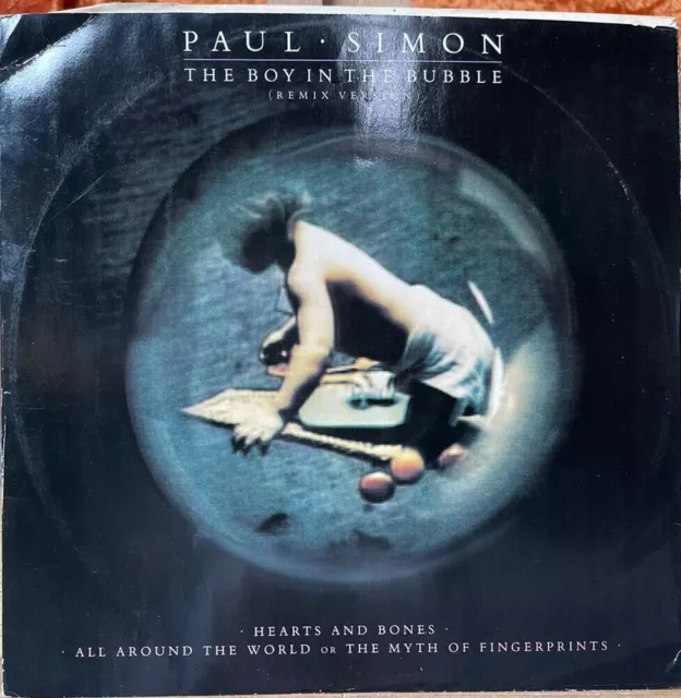 PAUL SIMON The Boy In The Bubble 12 (MINT/EX) UNPLAYED EX SHOP STOCK £7.99  - PicClick UK