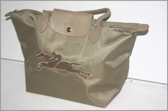 LONGCHAMP SAC Le Pliage Modele Depose Type M Toile Kaki TBE EUR 99 00 PicClick FR