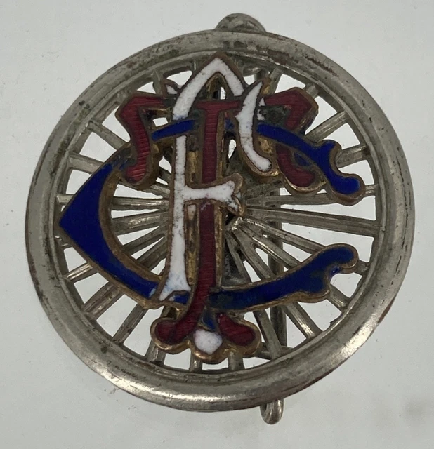 Insigne émaillé Ancien Du Club Des Sports Alpe D'Huez - Marque Courtois - Vintage