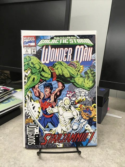 Wonder Man 8 Marvel Comics April 1992 Operation Galactic Storm Part 11