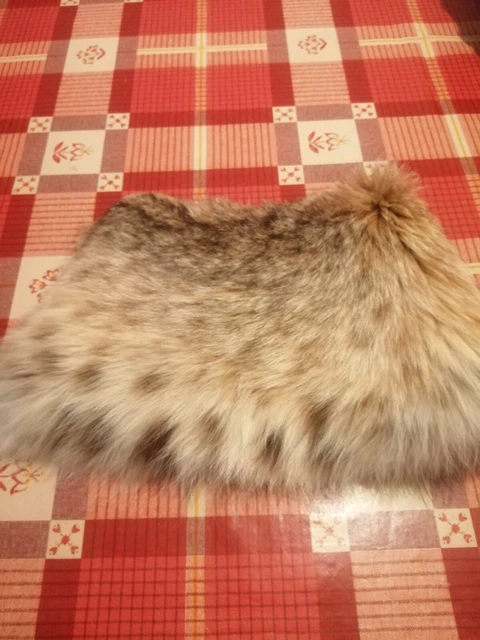 Colletto ocelot per giacche e cappotti 