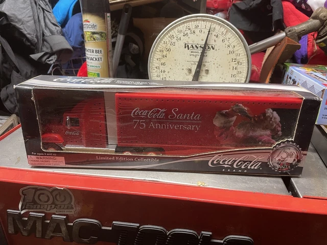 Big Rig Model Kit Decals AMT 1/25 Vintage Coca Cola Santa Claus Big Rig ...