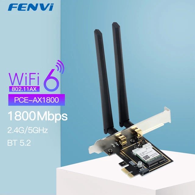 Carte contrôleur PCIe WiFi 7 Wi-Fi 6 et 6E, et Bluetooth 5.4