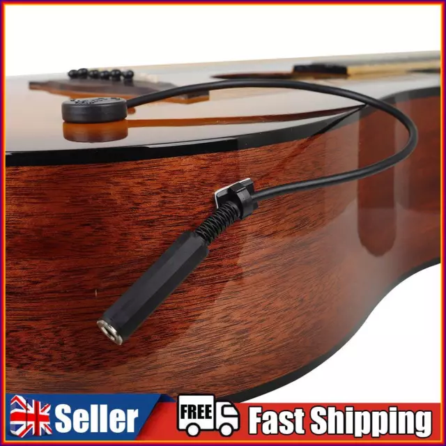 Portable Acoustic Pickup with Buckle Contact Microphone Pickup for Guitar Violin