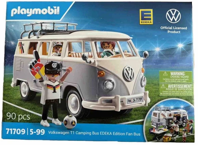 PLAYMOBIL 71409 VOLKSWAGEN T1 Camping Bus Bulli VW EDEKA 2 NEUF