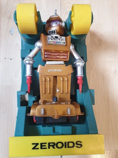 VINTAGE ZEROIDS ROBOT Ideal Toys Japan Zobor 1970 £75.00 - PicClick UK