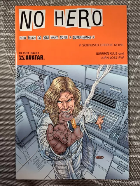 No Hero #2 (2008) - Avatar Press  ** High+ grade **