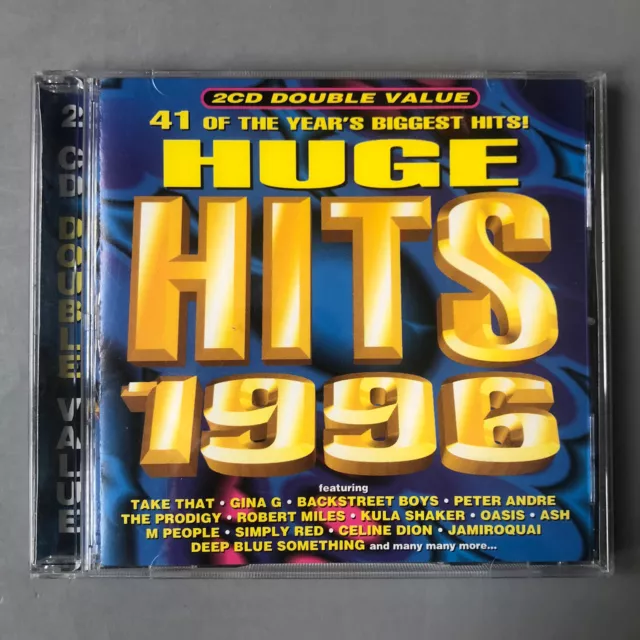 Huge Hits 1996 Double Compilation CD album by Various Artists (1996)