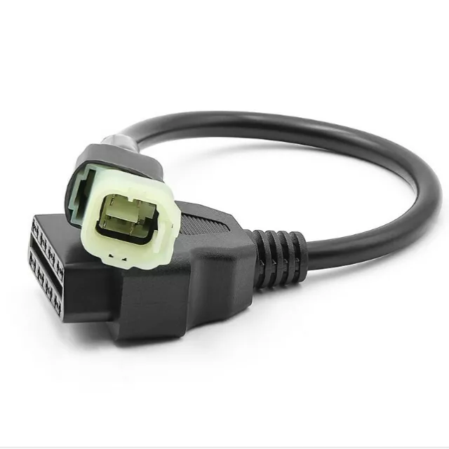 For Honda 4 Pin Plug Diagnostic Connector OBD2 Code Reader Scanner Cable Adapter