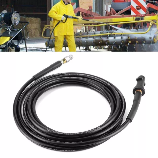 6m Pressure Washer Sewer Drain Car Cleaning Water Hose Tube Pipe For Karcher K