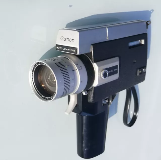 N. MINT Canon Auto Zoom 518  Super 8  Movie Camera Film Tested 3