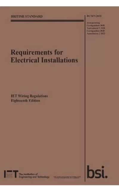 IET 18th Edition Wiring Regulations Practice Questions. IET 18th Edition Wiring Regulations Practice Questions.