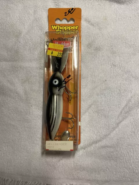 Vintage Whopper Stopper Hellbender Fishing Lure