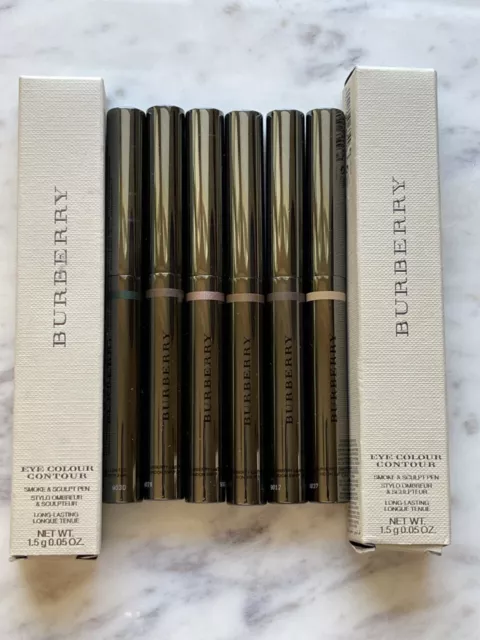 Burberry Eye Colour Contour Smoke & Sculpt Pen, Pick Your Shade, Nib Authentic