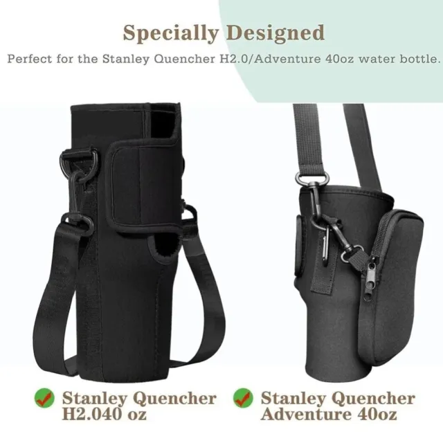 Adjustable Shoulder Strap For Stanley 40oz Tumbler with Handle Water Bottle  Carrier Bag Mug Cup Holder