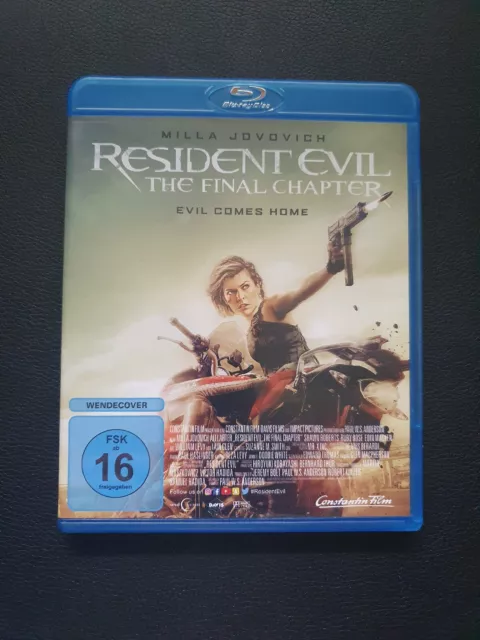 Resident Evil: The Final Chapter [Blu-ray] Milla J. Ovp Top !