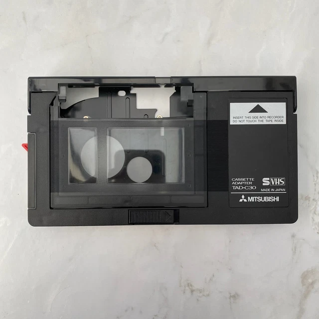 MITSUBISHI TADC30 VHSC To VHS Cassette Video Tape Adapter £24.99