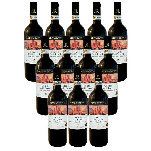 Chianti Colli Senesi DOCG Pietraserena Tenuta Pietraserena 12 bottiglie 75 cl.