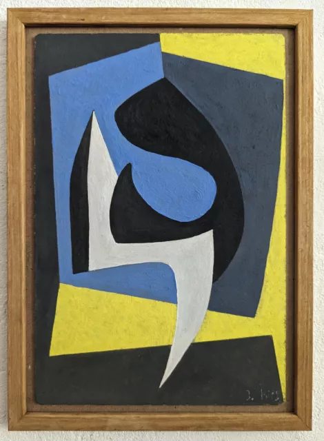 Painting Jean Rets Georges Braques Art Concret Belgium classical Modernism