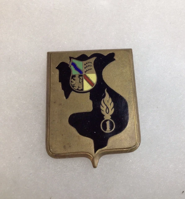 Insigne Original Indochine Légion étrangère GFET Tonkin - Période 1947-1954, Très Bon état