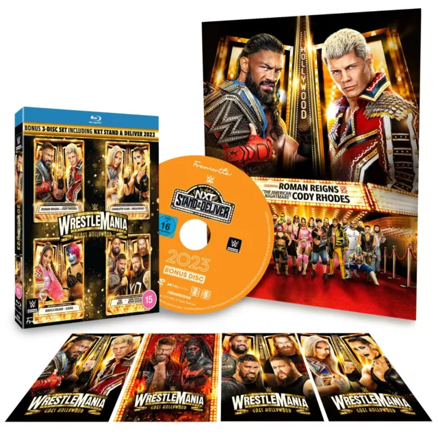 WWE WrestleMania 39 – UK Exclusive Limited Edition (Blu-Ray)