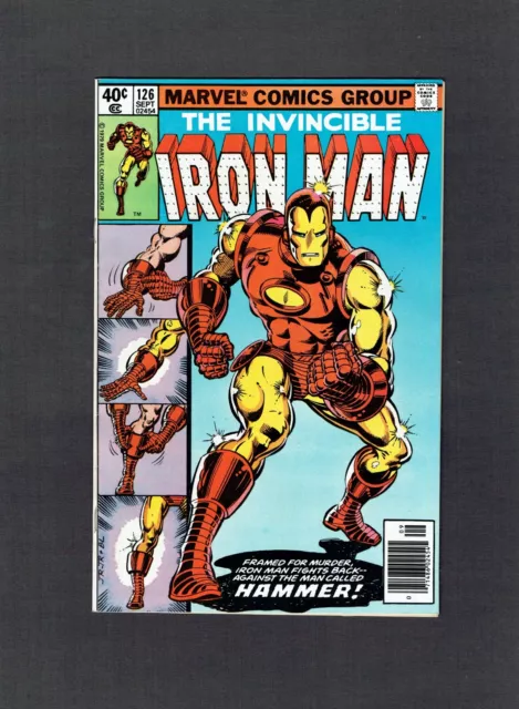 Invincible Iron Man #126 Marvel 1979 VF Tales of Suspense Homage & Newsstand
