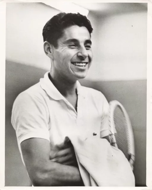 Pancho Gonzales 1956 Press Photo US Tennis Champion Mexican Portrait  *P62b