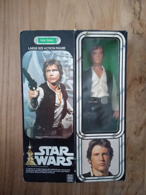 Star Wars Vintage Denys Fisher 1979 Han Solo 12 inch figure boxed.