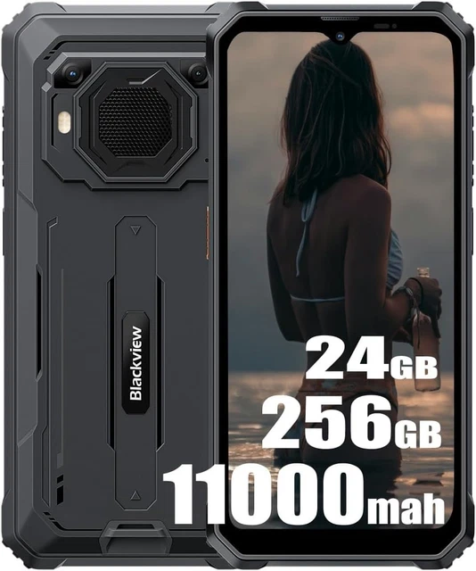 Blackview BV6200 Plus Outdoor Telefoon – 11000 MAh, 24GB+256GB/2TB, Android 14, IP69K, 98dB Luidspreker, NFC, 6,56″ 90Hz – Onverwoestbaar Voor Avontuur