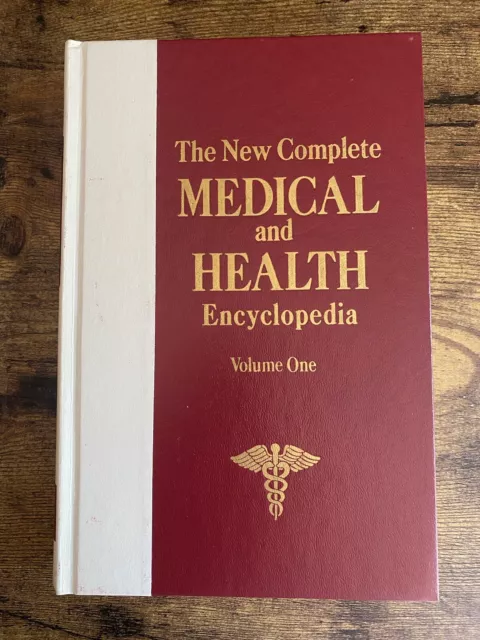 Vintage 1977 The New Complete Medical And Health Encyclopedia Volume 1 Old Book