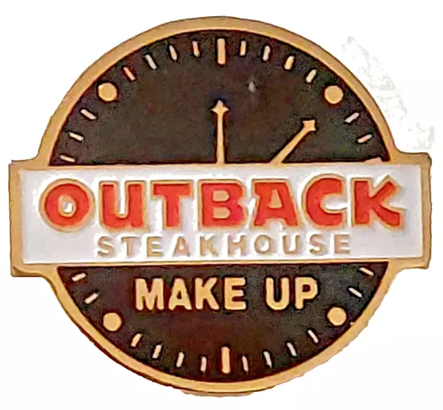 Outback Steakhouse Restaurant MAKE UP Lapel Pin