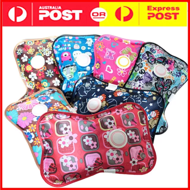 Rechargeable Electric Hot Water Bottle Hand Warmer Heater Bag for Winter 220V