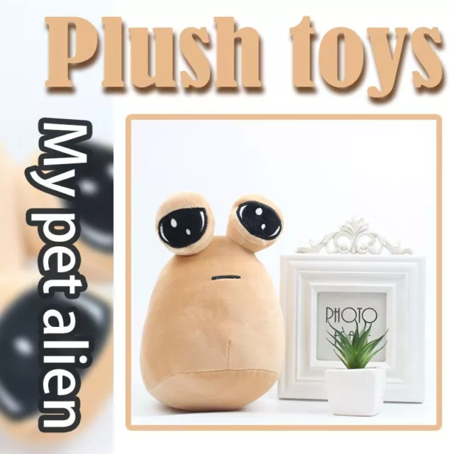 Hot Game My Pet Alien Pou Plush Toy Furdiburb Emotion Alien