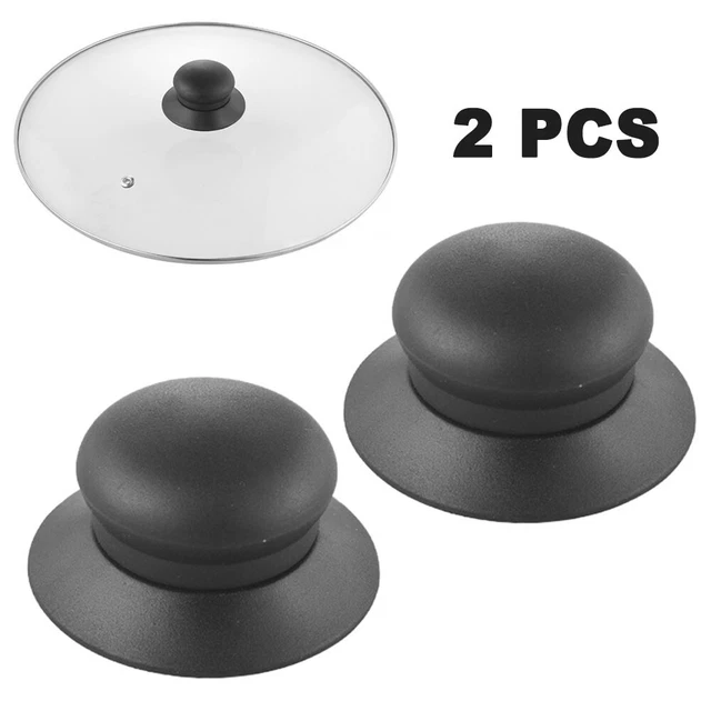2Pcs Cucina Pentole Pan Coperchio Pomello Manico Impugnatura Replacement-Tool
