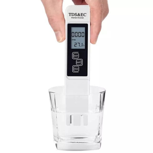 TDS Tester Misuratore Digitale Residuo Fisso Purezza Qualità Acqua PPM