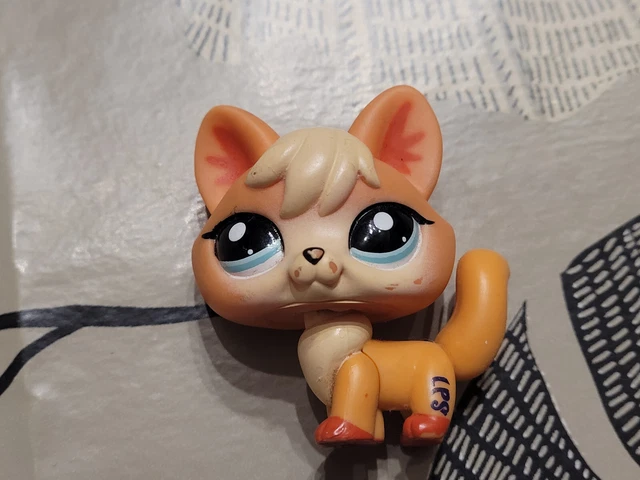 Authentic Littlest Pet Shop #807 Fox / Original Hasbro LPS