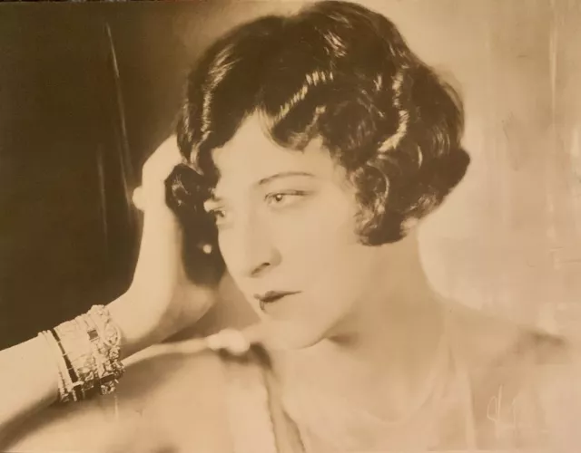 Fanny Brice Original Double Weight Publicity Portrait by Strauss Peyton Studio