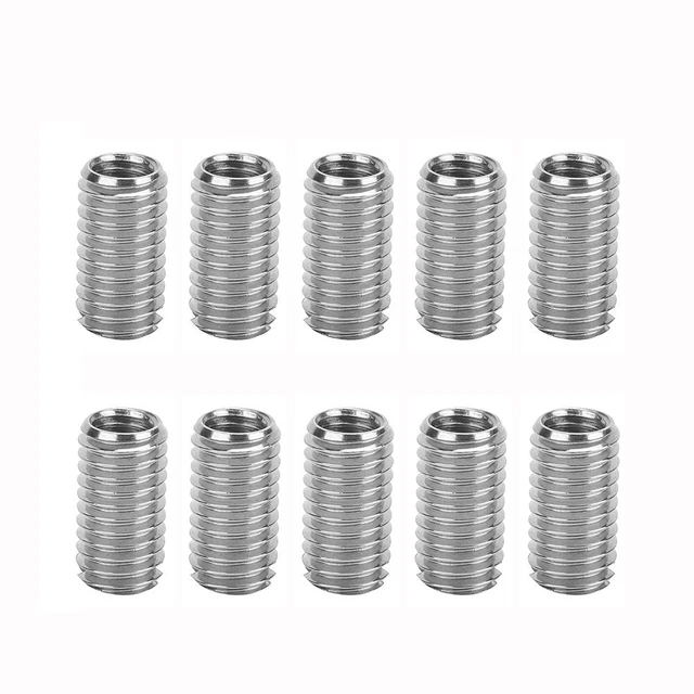 Dadi riduttori inserti filettati durevoli e affidabili M6X10 esterni M8X125 L15M