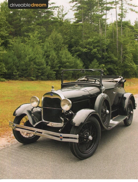 1929 FORD MODEL A ROADSTER 4 PG COLOR Article