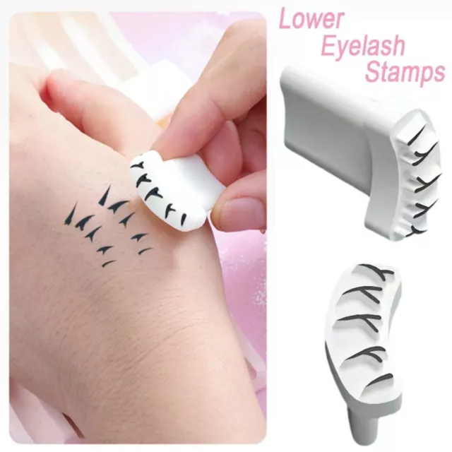 DIY Lower Eyelashes Prints Y-shaped Simulation Mascara Sticker  Eyelashes