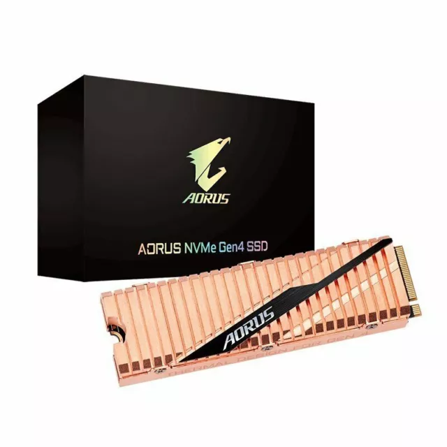 Gigabyte AORUS 1TB 5000MB/s NVMe PCIe Gen4 Heatsinked Ultra Fast Gaming M.2 SSD