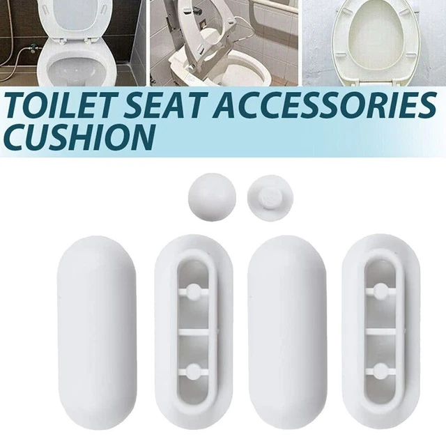 Coussinets Antidérapants SOFPLATE Pour Semelles – Lot De 4 Paires, 2 Styles – En Silicone Auto-adhésif – Blanc