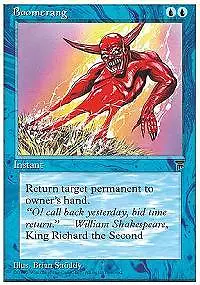 Boomerang Edizione Leggenda Blu Magic The Gathering Istantaneo In Italiano It