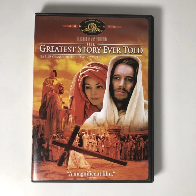 The Greatest Story Ever Told 1965 Dvd Movie 8 29 Picclick Uk