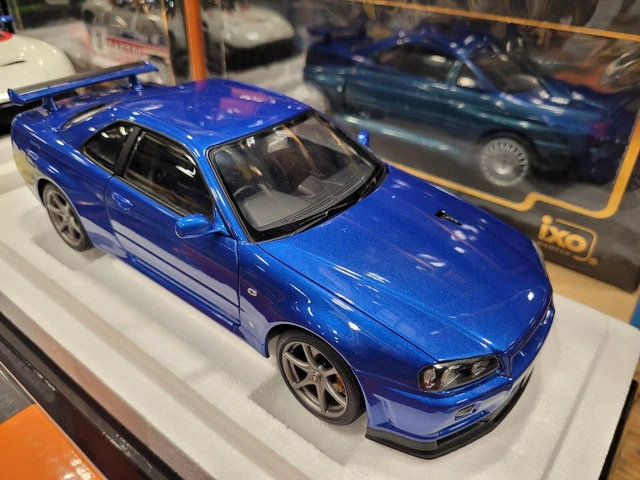 Miniature Make Up Eidolon 1/43 Nissan Skyline GT-R R34 V-Spec II Nür Bayside Blue